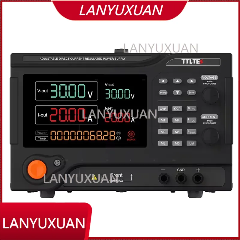 Programmable Dc Power Supply 60V 10A - Программируемый регулируемый импульсный источник питания TTLTES