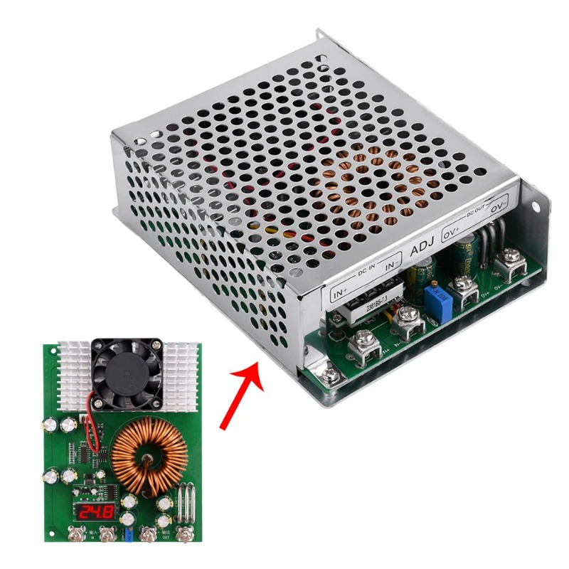 Step Down Dc Power Supply Module 1000W - Преобразователь DC-DC Buck 1000 Вт 50