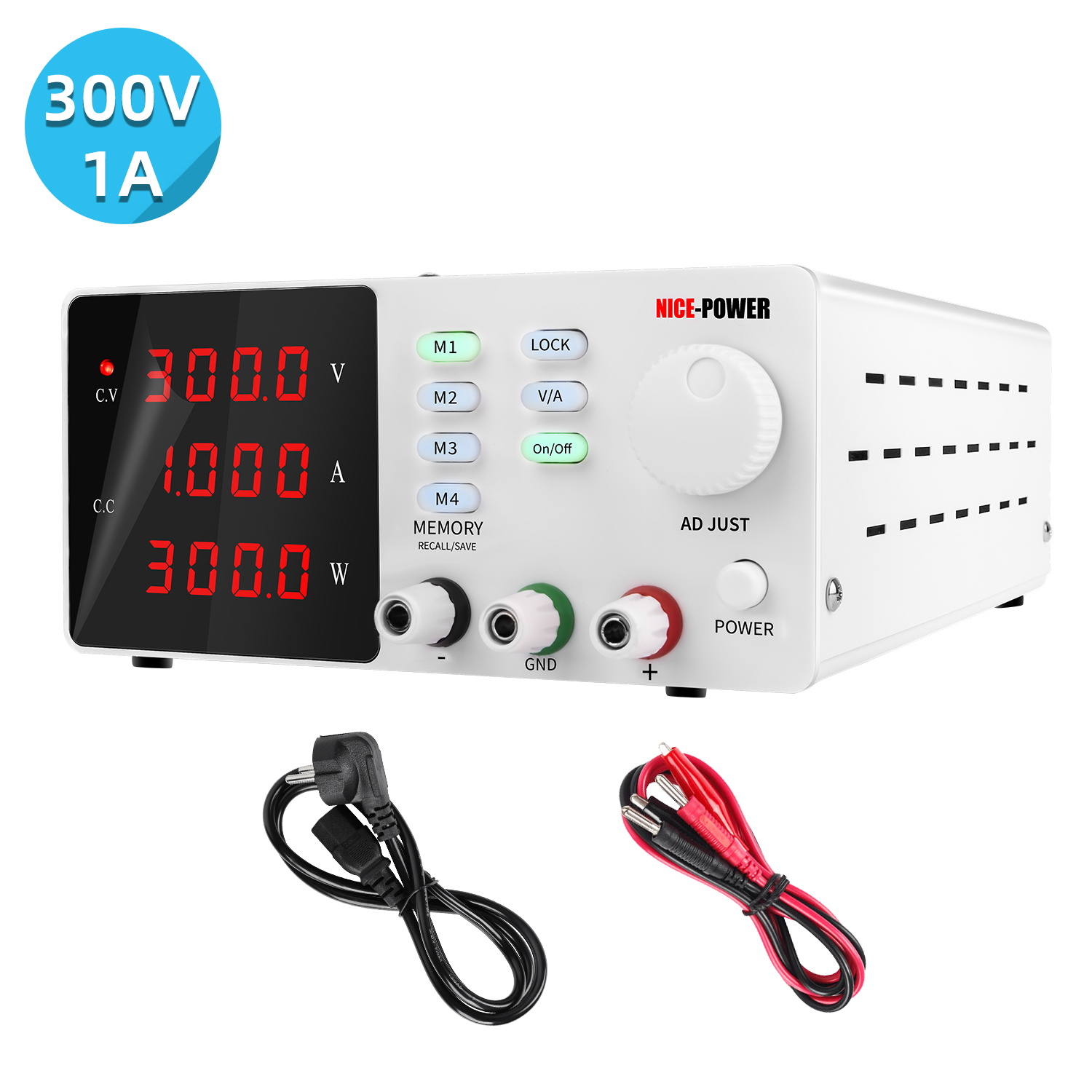 Switching Dc Power Supply 300V 1A - NICE-POWER SPPS-S3001 300 В, 1 А,