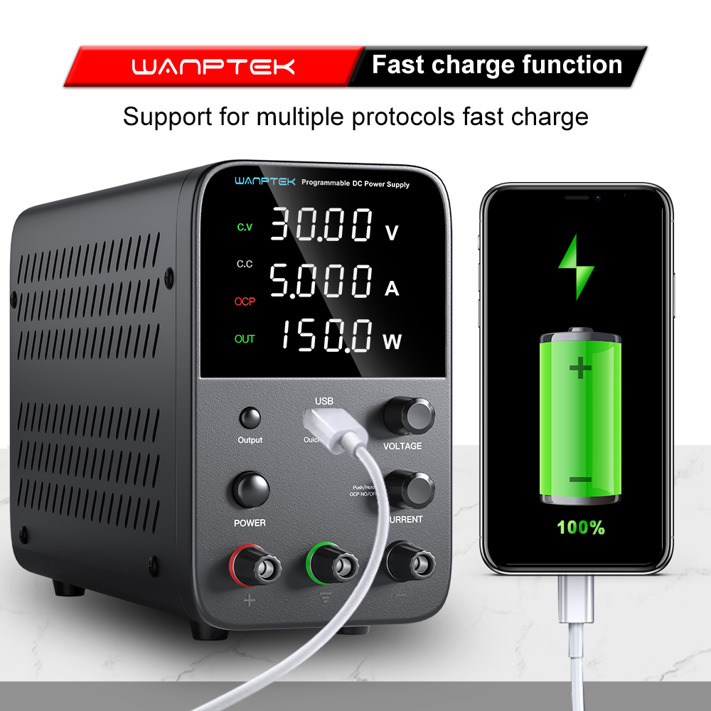 Лабораторный источник питания  – обзор и цена Programmable Dc Power Supply 60V 10A