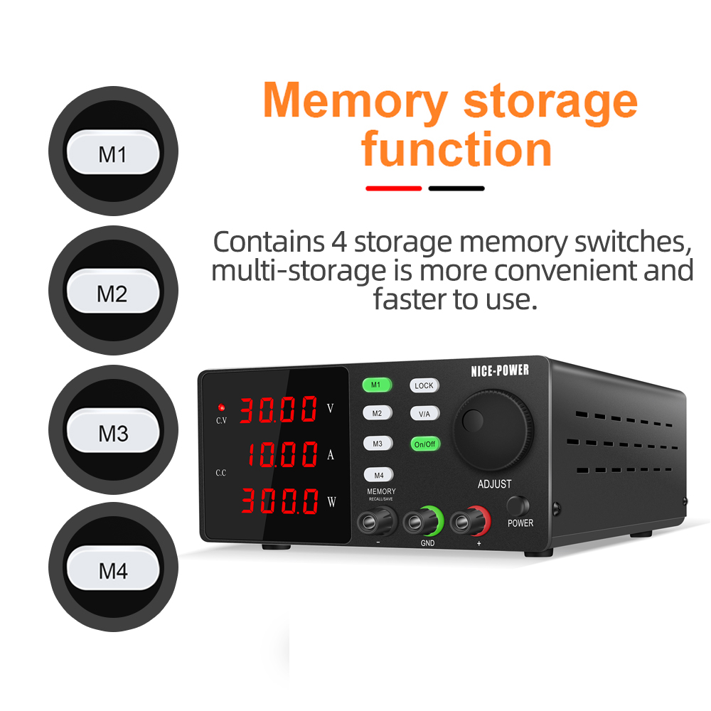 Лабораторный блок питания NICE – обзор и цена Switching Dc Power Supply 300V 1A