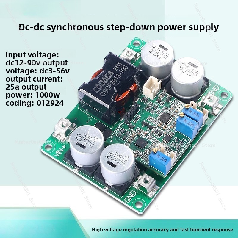 1000 Вт DC-DC синхронный пониж – обзор и цена Step Down Dc Power Supply Module 1000W