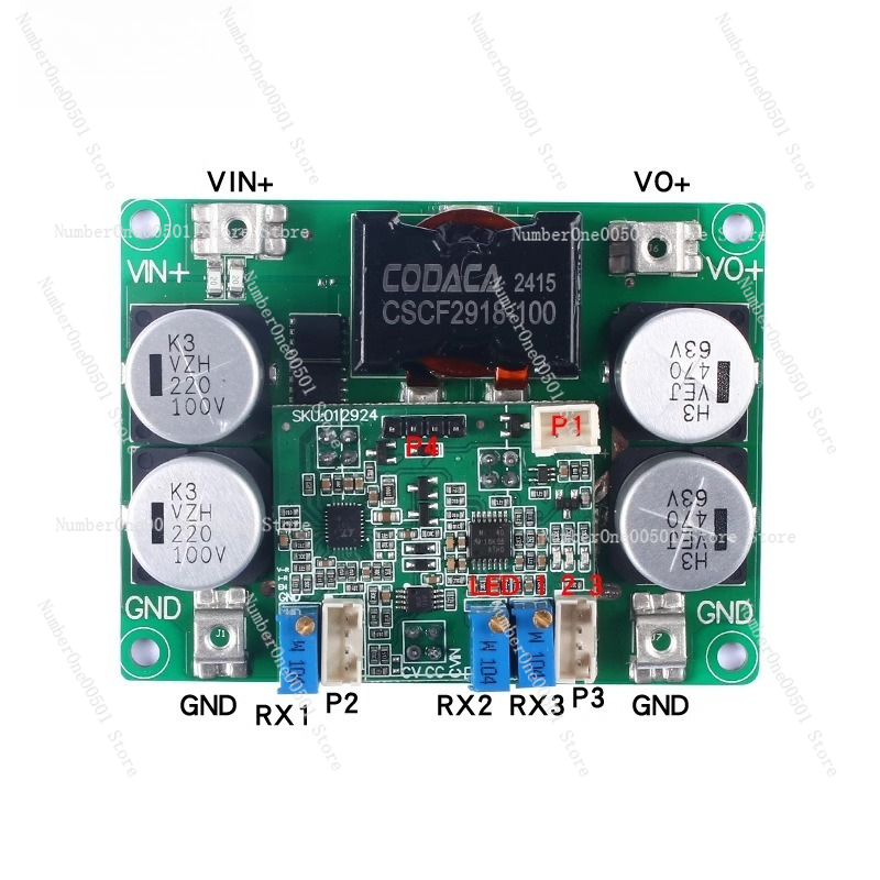 1000 Вт DC-DC синхронный пониж – обзор и цена Step Down Dc Power Supply Module 1000W