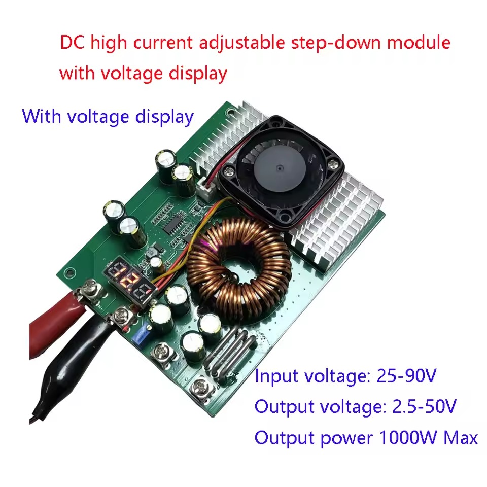 Модуль понижающего преобразова – обзор и цена Step Down Dc Power Supply Module 1000W