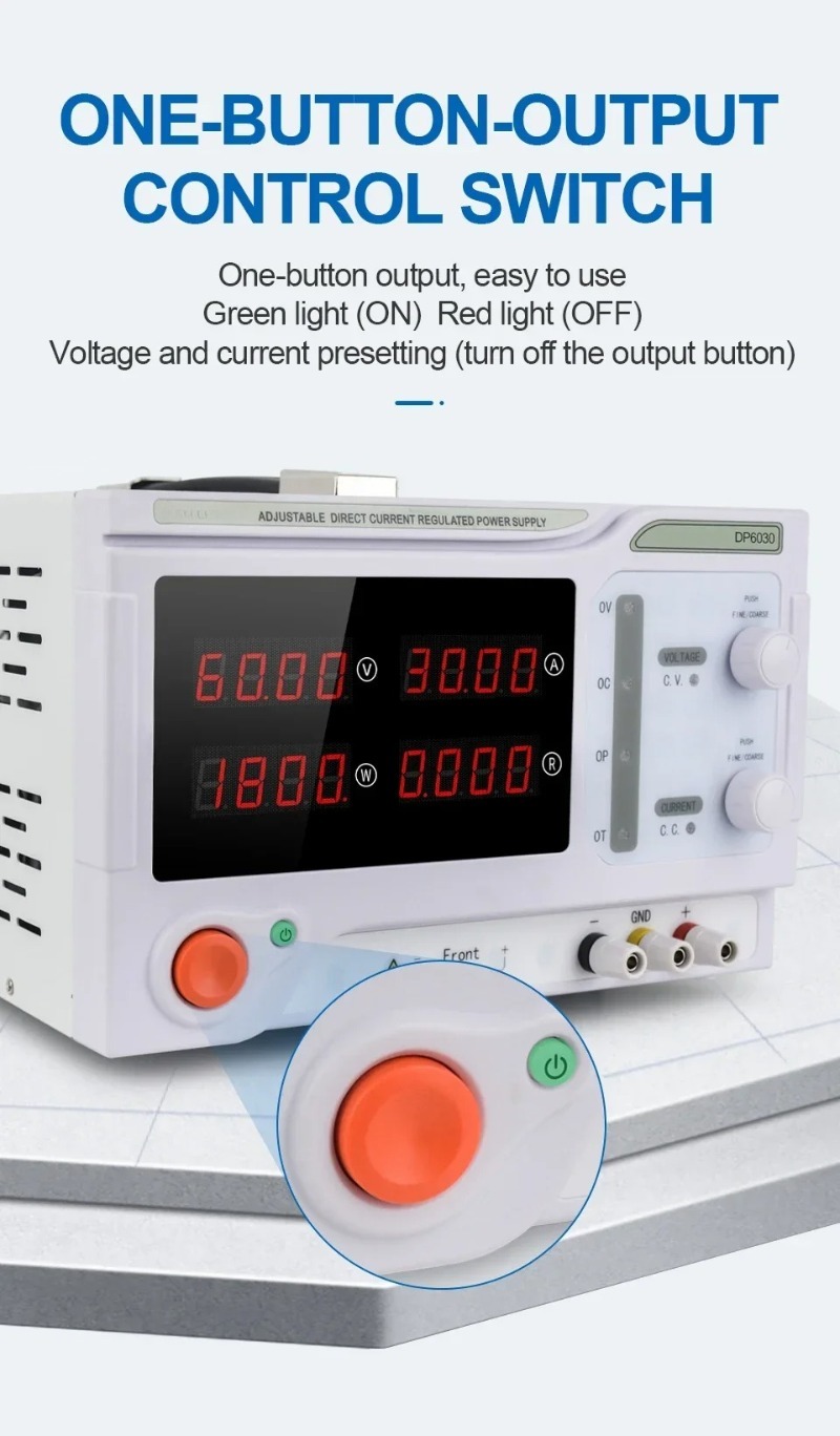 Цифровой переключатель 1800 Вт – обзор и цена High Power 60V 20A Bench Power Supply