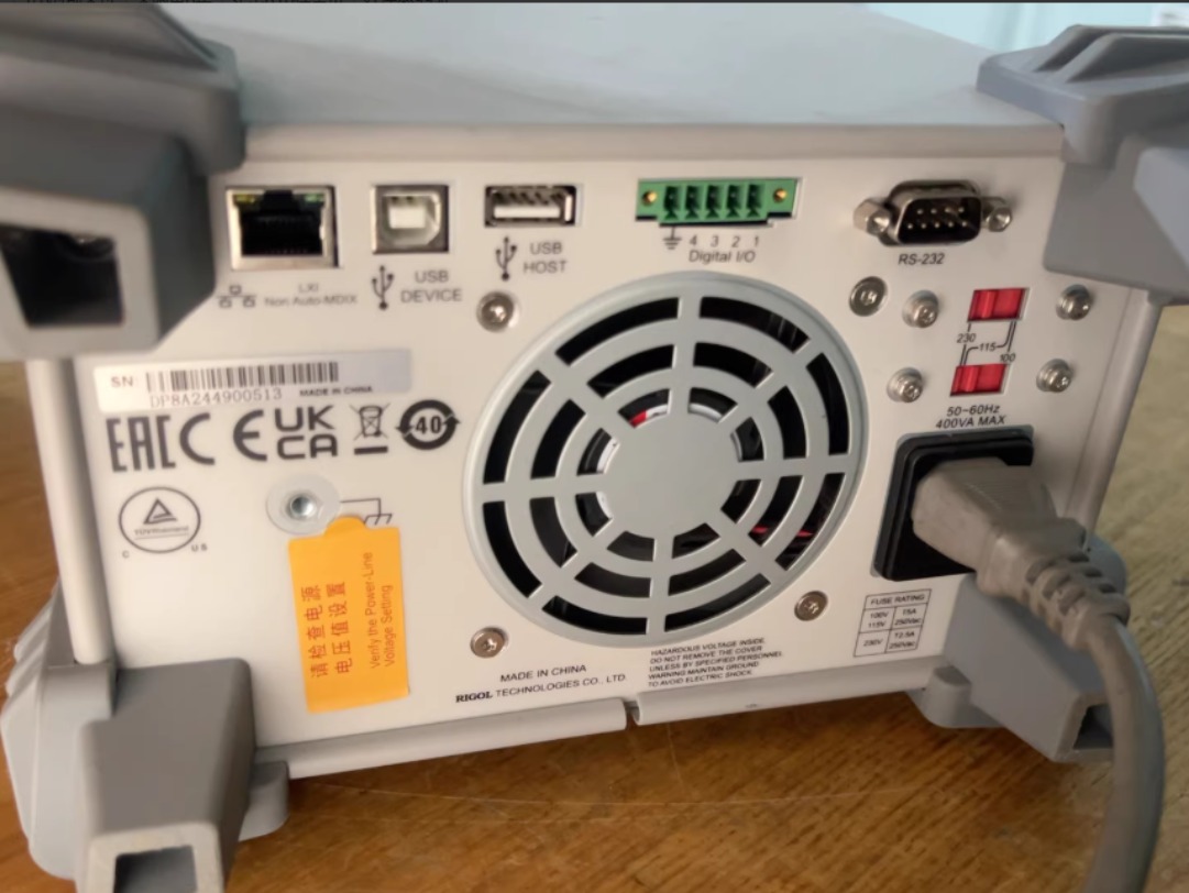 1 шт. Rigol DP831A программиру – обзор и цена Linear Dc Power Supply Triple Output