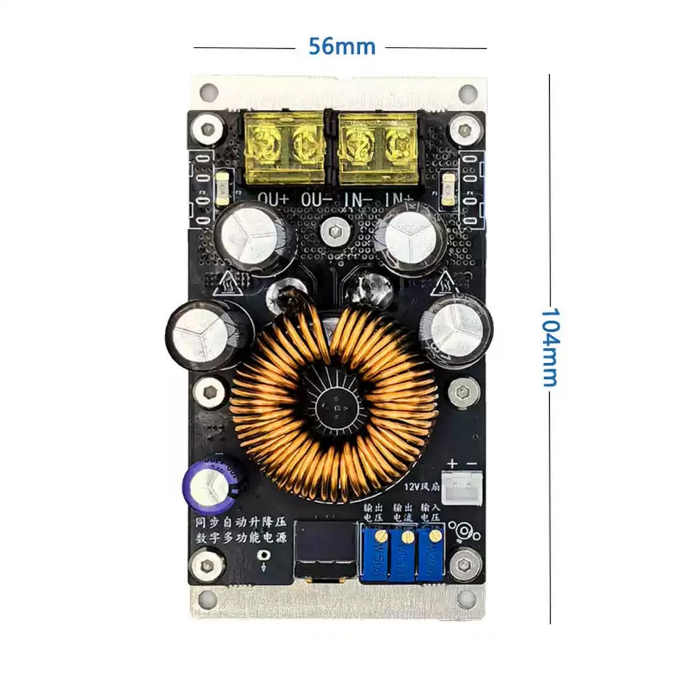 1000 Вт 25 А преобразователь н – обзор и цена Step Down Dc Power Supply Module 1000W